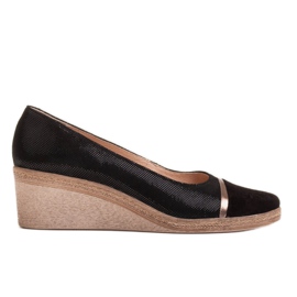 Marco Shoes Cipő 1205P Marco az ék fekete