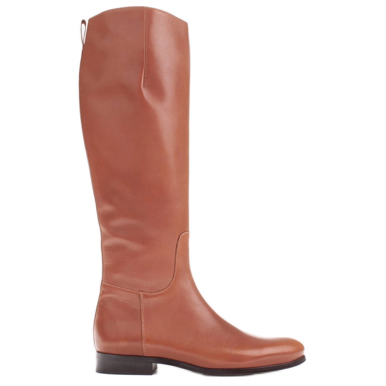 Marco Shoes Sima, klasszikus 1323K barna csizma lapos