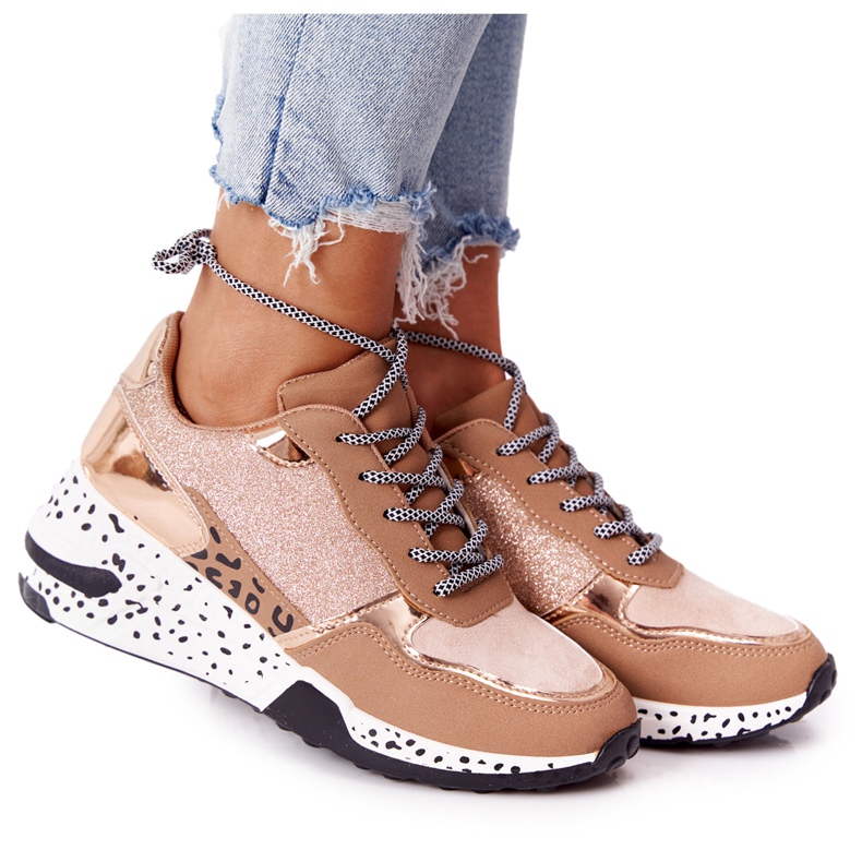 PS1 Női ék cipők Rose Gold Avery rózsaszín aranysárga