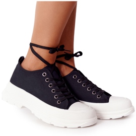 Női cipők a platformon Fekete utazási idő Női cipők a platformon Fekete utazási idő