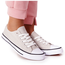 Női klasszikus cipők szürke Omerta