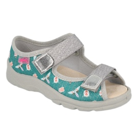 Befado gyermekcipő 869Y166 szürke zöld