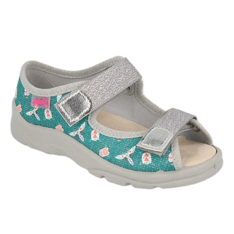 Befado gyermekcipő 869Y166 szürke zöld