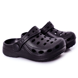 Gyermek papucs hab Crocs Fekete Lucas Gyermek papucs hab Crocs Fekete Lucas
