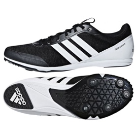 Adidas Distancestar M AQ0213 futótüskék fehér fekete Adidas Distancestar M AQ0213 futótüskék fehér fekete