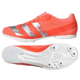 Adidas Adizero Md Spikes EE4605 futótüske cipő rózsaszín