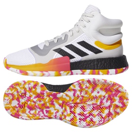 Adidas Marquee Boost M G26212 kosárlabda cipő sokszínű fehér