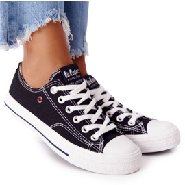 Lee Cooper LCW-21-31-0097L fekete női cipők fehér