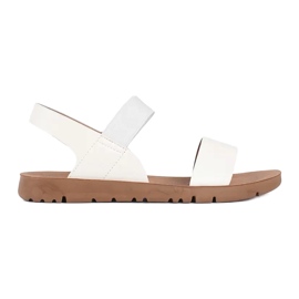 Cm Paris Klasszikus szandál csattal fehér Cm Paris Klasszikus szandál csattal fehér