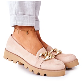 Velúr cipók Lewski Shoes 3040 Cappuccino bézs Velúr cipók Lewski Shoes 3040 Cappuccino bézs