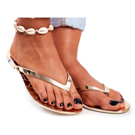 Lu Boo Fém papucsok Arany Eltoro Ii gat. aranysárga