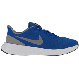 Nike Revolution 5 Gs Jr BQ5671 403 sötétkék kék
