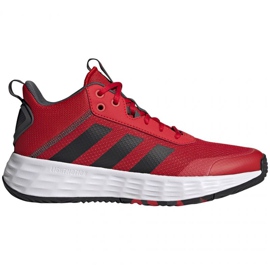 Adidas Ownthegame Sho M H00466 cipő fekete piros