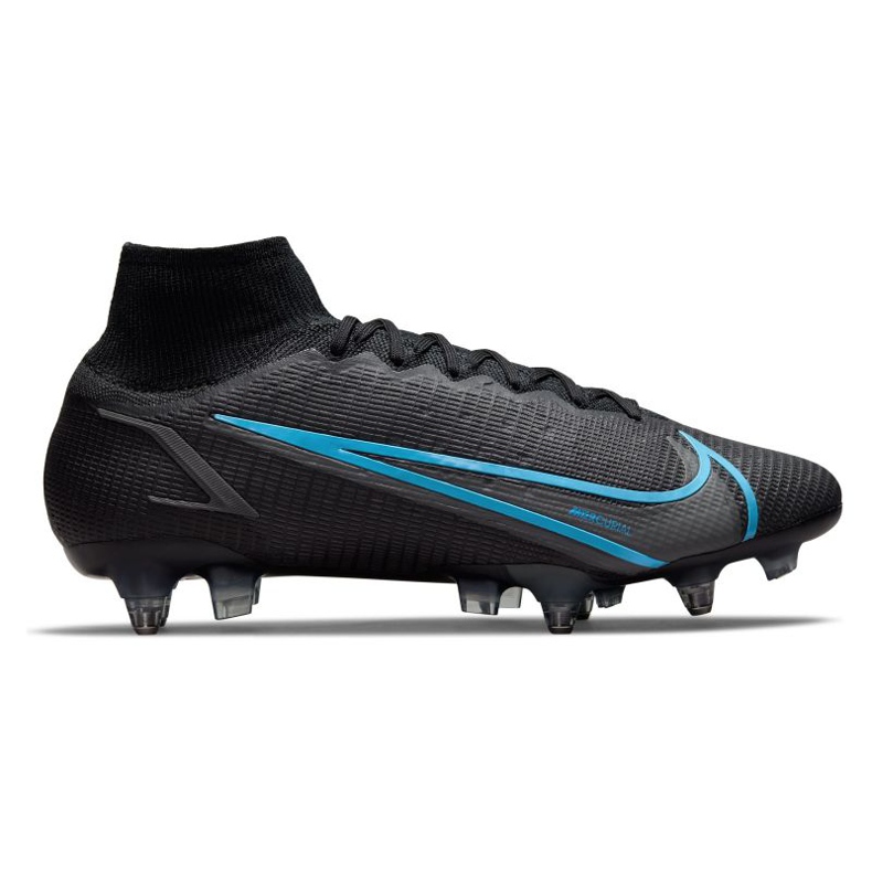 Nike Superfly 8 Elite SG-Pro Ac M CV0960-004 futballcipő fekete fekete