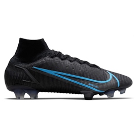 Nike Superfly 8 Elite Fg M CV0958-004 futballcipő fekete fekete