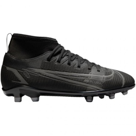 Nike Mercurial Superfly 8 Club FG / MG Jr CV0790-004 futballcipő fekete fekete