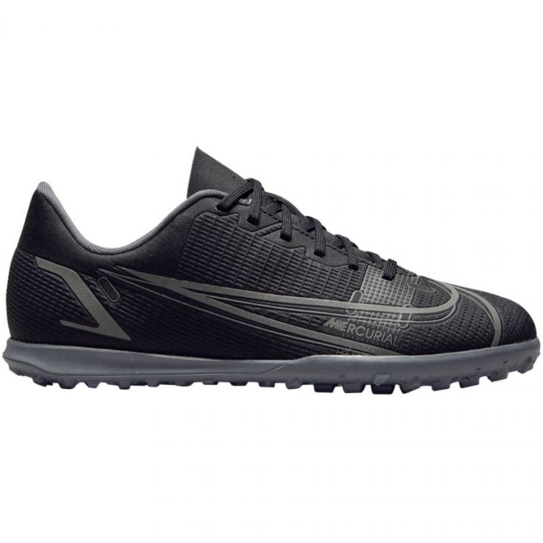 Nike Mercurial Vapor 14 Club Tf Jr CV0945-004 futballcipő fekete fekete
