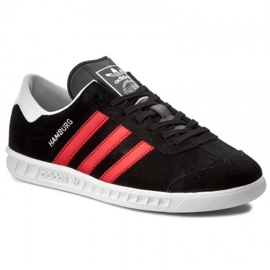 Adidas Hamburg M BB5300 cipő fekete Adidas Hamburg M BB5300 cipő fekete