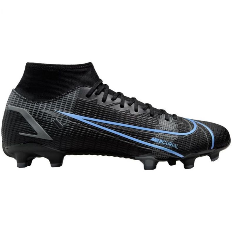 Nike Mercurial Superfly 8 Academy FG / MG M CV0843-004 futballcipő fekete fekete