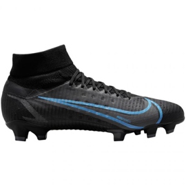 Nike Mercurial Superfly 8 Pro Fg M CV0961-004 futballcipő fekete fekete