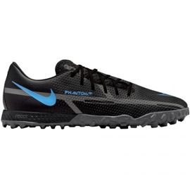 Nike React Phantom GT2 Pro Tf M DC0768-004 futballcipő fekete fekete
