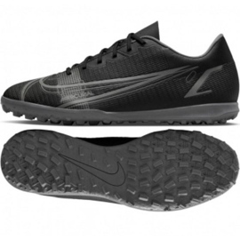 Nike Mercurial Vapor 14 Club Tf M CV0985-004 futballcipő fekete Nike Mercurial Vapor 14 Club Tf M CV0985-004 futballcipő fekete