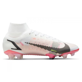 Nike Superfly 8 Elite Fg M CV0958-121 futballcipő sokszínű fehér
