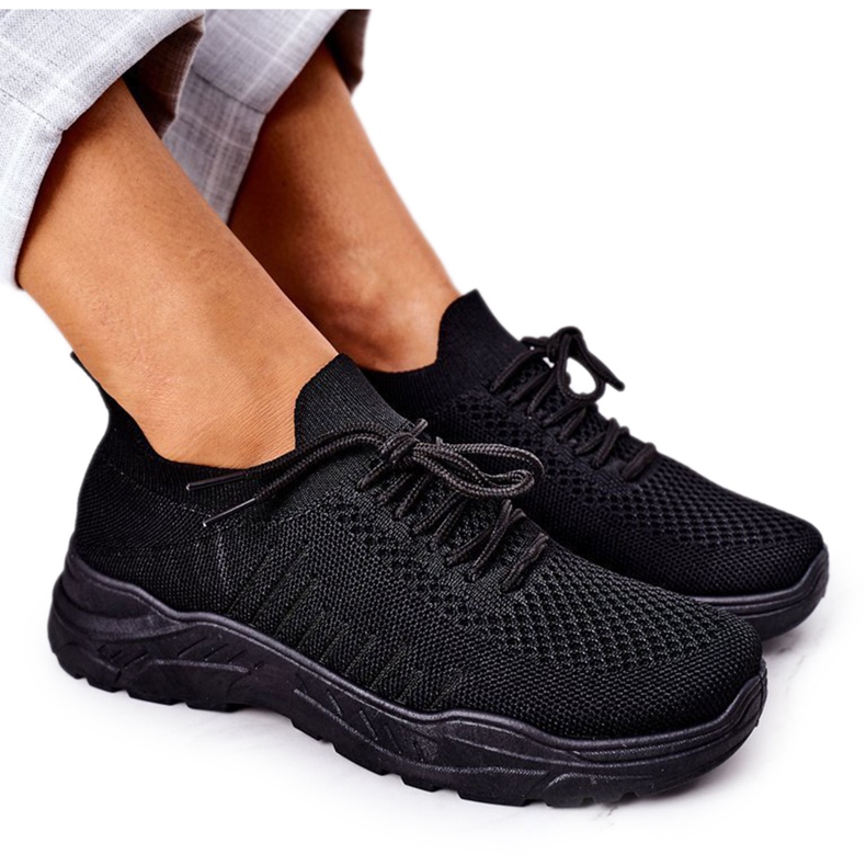 PS1 Női sportcipő Cipők Fekete vonalzó