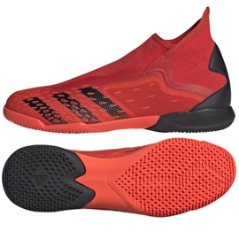 Adidas Predator Freak.3 Ll In M FY7863 futballcipő sokszínű narancs és vörös