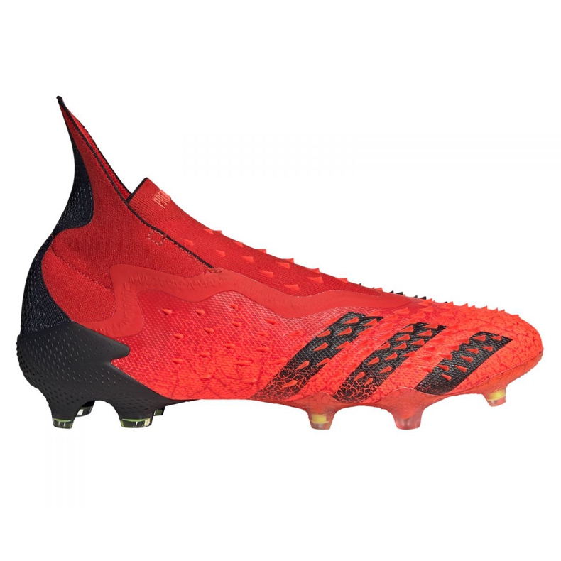 Adidas Predator Freak + Fg M FY6238 futballcipő sokszínű piros