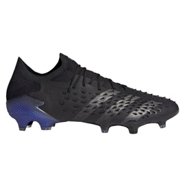 Adidas Predator Freak.1 Low Fg M FY6265 futballcipő fekete fekete