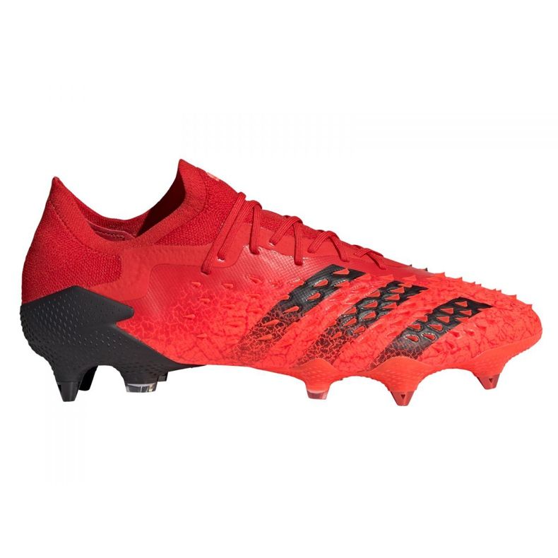 Adidas Predator Freak.1 Low Sg M FY6267 futballcipő piros fekete piros
