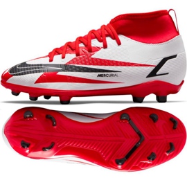 Nike Mercurial Superfly 8 Club CR7 Mg Jr DB0926 600 futballcipő sokszínű fehér Nike Mercurial Superfly 8 Club CR7 Mg Jr DB0926 600 futballcipő sokszínű fehér