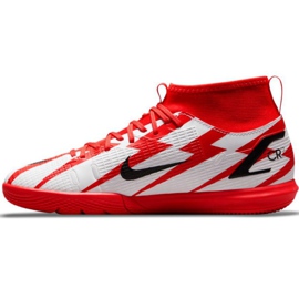 Nike Mercurial Superfly 8 Academy CR7 Ic Jr DB2676 600 futballcipő sokszínű fehér