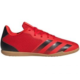 Adidas Predator Freak.4 Sala In IM FY6327 futballcipő sokszínű narancs és vörös
