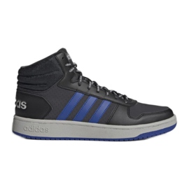 Adidas Hoops 2.0 Mid M GZ7957 cipő fekete Adidas Hoops 2.0 Mid M GZ7957 cipő fekete