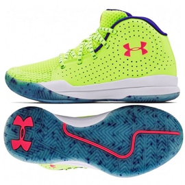 Under Armour Gs Jet Splash Jr 3024 120 300 kosárlabda cipő sárga sárga