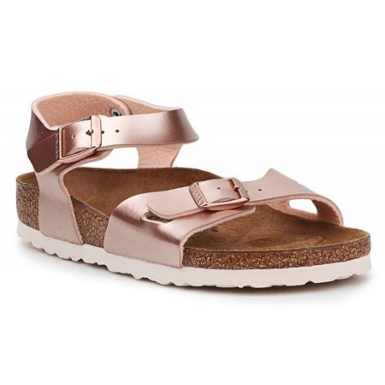 Birkenstock Rio Kids Bf ELectric Metallic Copper 1012520 szandál rózsaszín