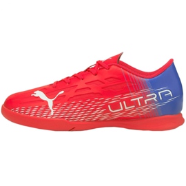 Puma Ultra 4.3 It Jr 106542 01 futballcipő piros piros