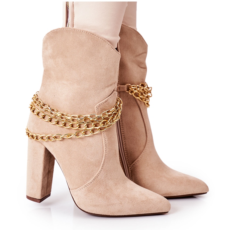 PS1 Meleg csizma egy poszton Bézs Jó benyomás PS1 Meleg csizma egy poszton Bézs Jó benyomás