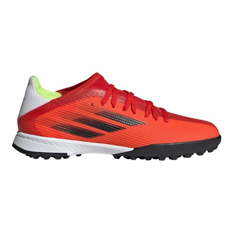 Adidas X Speedflow.3 Tf Jr FY3321 futballcipő sokszínű narancs és vörös