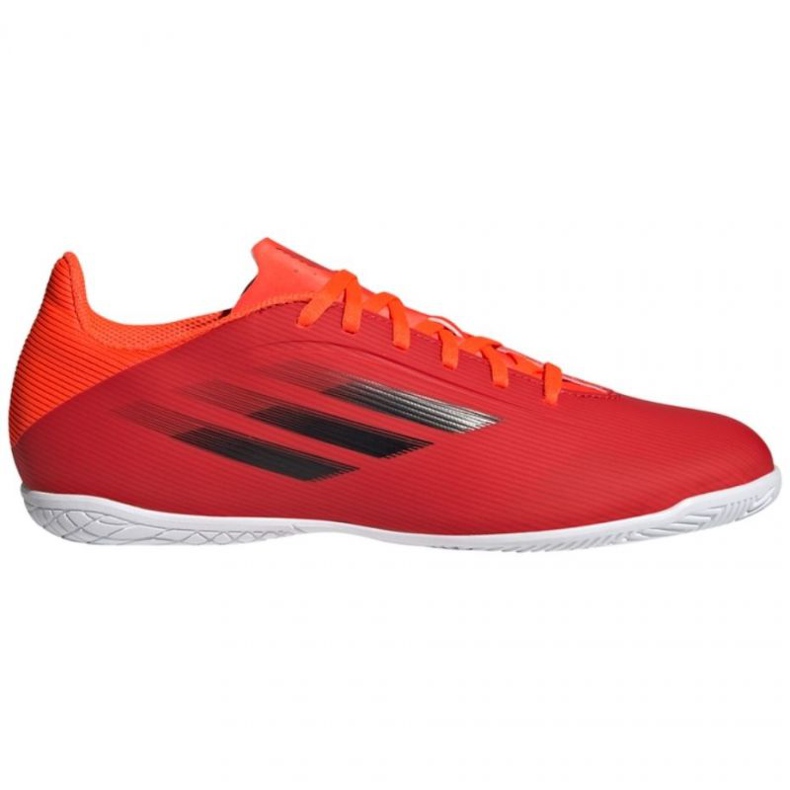 Adidas X Speedflow.4 In M FY3346 futballcipő piros narancs és vörös
