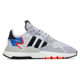Adidas Nite Jogger M FX6835 cipő fekete piros kék szürke Adidas Nite Jogger M FX6835 cipő fekete piros kék szürke