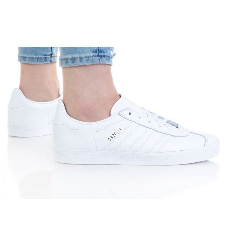 Adidas Gazelle Jr BY9147 cipő fehér