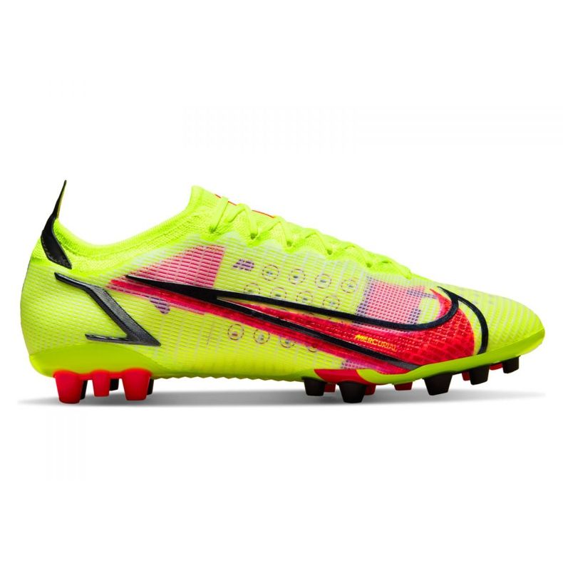 Nike Vapor 14 Elite Ag M CZ8717-760 futballcipő sárga zöld