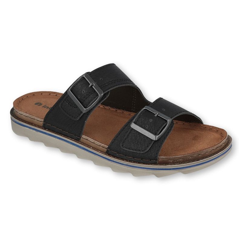 Inblu papucs férfi cipő 158M006 fekete