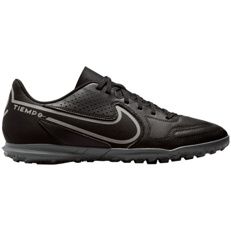 Nike Tiempo Legend 9 Club Tf M DA1193 004 futballcipő fekete fekete
