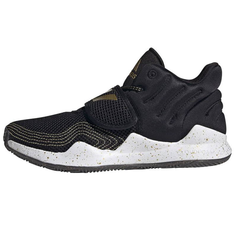 Adidas Deep Threat Primeblue Jr S29014 cipő fekete