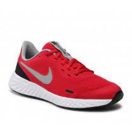 Nike Revolution 5 (GS) Jr BQ5671-603 cipő fekete piros