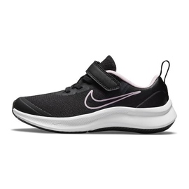 Nike Star Runner 3 (GS) Jr DA2776-002 cipő fekete rózsaszín Nike Star Runner 3 (GS) Jr DA2776-002 cipő fekete rózsaszín